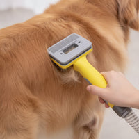 Mess-Messless Grooming Vacuum Kit Allall-in-One Pet Grooming Kit with Vacuum Powerful Suction Deshedding Brush Multi-Purpose