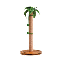 Large Sisal Cat Scratching Post with Interactive Ball