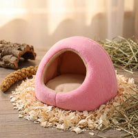 Hamster Sleeping Bag Cube Hanging House, Winter Hamster House and Warm Hamster Nest, Cozy Hamster Bed for Sugar Glider Autumn Winter Warm Pet Cage