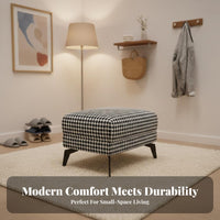 Shoe Changing Stool Soft Cushion Padded Shoe Bench Light Luxury Aesthetic