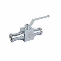 Easy Installation SAE Flange Ball Valve Lightweight High Pressure Ball Valve for Natural Gas Lines