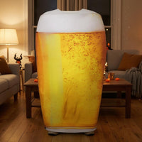 Beer Mug Costume Sponge Material Beer Mug Cosplay Stitched Garment for Adults