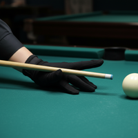 Billiard Three-Finger Gloves for Pool and Snooker, Non-Slip Breathable Cue Sport Gloves