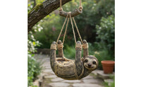 Sloth Bird Feeder Eye-Catching Decorative Bird Feeder Weather Resistant