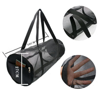 Large Capacity Sports Backpack for Basketball and Soccer, Yoga and Fitness Training, PVC Durable