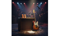 100 Feet Transmission Transfer Range Guitar Transmitter Receiver 5.8GHz Band Wireless Guitar System Ultra-Low Latency Wireless Instrument Audio System Removable Battery for Guitarists, Bassists, Musicians, Stage Performance, Practice, Studio Recording