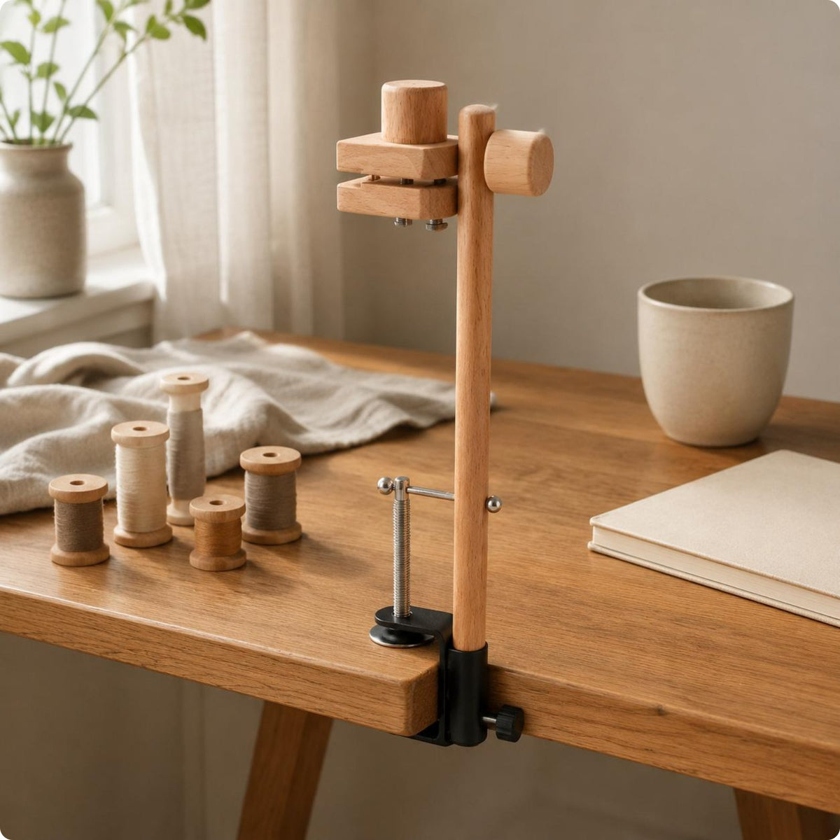 Table Clamp Embroidery Stand Space-Saving Craft Tool for Beginners