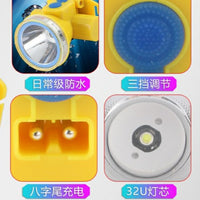 Rechargeable LED Headlamp for Outdoor Night Fishing with Long Battery Life