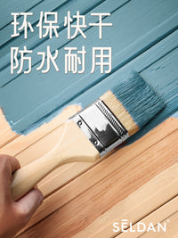 诗尔丹环保水性木器漆木门翻新改色油漆家具柜子木漆免打磨专用漆