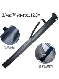 台球杆盒桌球斯诺克通体加固一体通杆盒台球枪包九球杆杆桶收纳盒