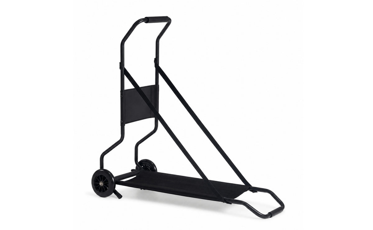 Portable Massage Table Cart Foldable Folding Hand Cart Two-Wheeled Folding Hand Truck Heavy Duty for Mobile Therapists, Studios