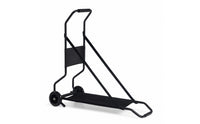 Portable Massage Table Cart Foldable Folding Hand Cart Two-Wheeled Folding Hand Truck Heavy Duty for Mobile Therapists, Studios