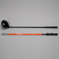 Indoor Golf Swing Training Aid, Golf Trainer, 91cm Swing Practice Stick, Improves Head Speed, For Beginners