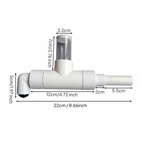 Balloon Filler Tool Sturdy Plastic Clear Balloon Filler Easy to Use