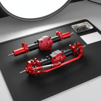2 Pieces Front and Rear Portal Axles High Clearance for Non-Paved-Road
