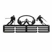 Medal Display Rack Sport-Themed Space Saving Wall-Mounted Medal Holder