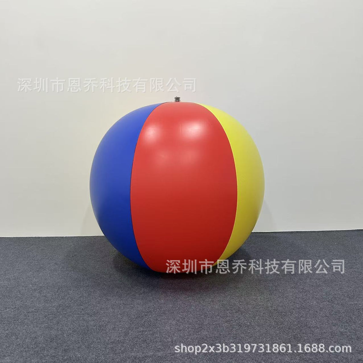现货充气彩色球 充气大足球 充气沙滩网球 沙滩球 量大可优惠