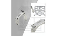 Motor Cooling Fin Bracket Aluminum Motor Mount with Fan Bracket Lightweight for Hobbyists
