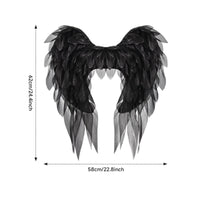 Angel Wing Prop Unisex Angel Appendages Sturdy Costume Appendages for Photo Shoots, Themed Parties