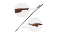 Baroque Cello Bow Handmade Snakewood Cello Bow Quick Response Instrument Accessory