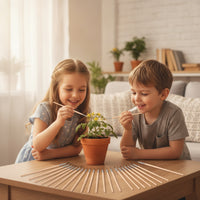 12 Pieces Pollination Brush with Wooden Handle Reusable Pollination Brush