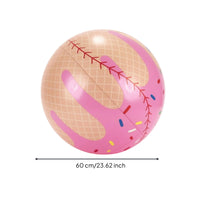 Easy to Inflate Inflatable Beach Ball Lightweight Beach Ball Beachball Child-Safe for Kids, Families, Backyard