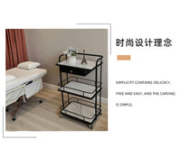 美容仪器推车带抽屉美容院专用小推车移动手推工具车置物架子整装