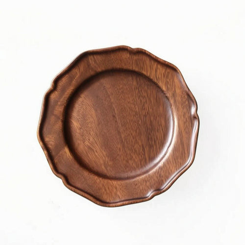 Decorative Tray with Borders Rustic for Tabletop Display, Tea Service