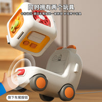 New Baby Early Education Busy Cube Bus Toy Six-in-One Multi-Faceted Detachable Hand-Eye Training Educational Toy