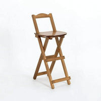 Bar Stool with Backrest Modern Folding Stool with Backrest Eco-Friendly