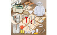 Beekeeping Starter Kit Complete Beekeeping Tool Kit Bee Suit Allall-Inclusive Bee Smoker Beginner for Beginners, Apiary
