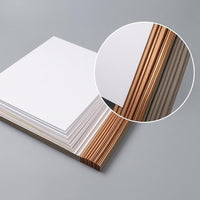 Cardboard Sheets for DIY Crafts, Model Making, and Gift Box Inserts - A3/A4 White/Kraft Paperboard