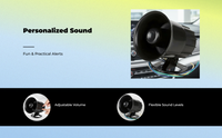 12V Car Horn, programmable sound