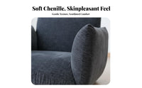 Adjustable Padded Lounger Can Be Laid Flat Floor Seating Foldable Design No Assembly Required for Students, Living Room, Bedroom