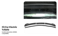 Black Hood Water Strip ABS Front Hood Water Strip Smooth Car Part Molded