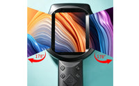 Physical Buttons Handheld Digital Magnifier Three-Color Lighting Handheld Magnifier Compact Handle Electronic Vision Aid Light-Switching