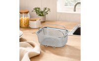 Mesh Draining Basket Rustproof Strainer Basket with Feet Stackable Colander with Feet for Chefs