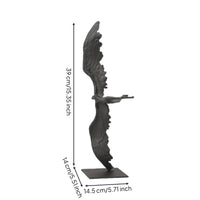 Spiritual Sculpture Minimalist Angel Statue Standing Tabletop Ornament for Mantel