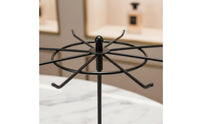 Rotating Jewelry Stand Untangled Design Revolving Jewelry Organizer Multifunctional Rotating Necklace Stand for Women, Girls, Dresser Top, Craft Show