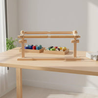Wooden Cross Stitch Stand Hand Polished Wooden Embroidery Stand Stable Base