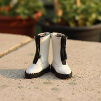 OB11 Doll Shoes Ankle Boot Design 1/12 Scale Doll Shoes Easy On Remove