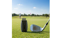 Two-Headed Head Golf Brush Compact Golf Club Brush for Driving Range