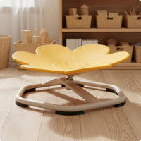 Flower Balance Chair Early Education Flower Shape Rotating Seat Coordination Training Children's Swivel Balance Stool for Kids, Sensory Space