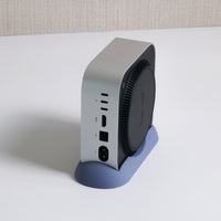 适用于mac mini m4 pro 硅胶竖直支架竖装便携式