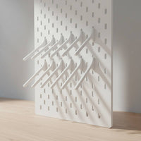 Anti-Fall Thread Spool Pegboard Hook Easy to Install Pegboard Thread Holder Space Saving 3D Printed Spool Hook for Workshop