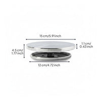 Aluminum Clay Turntable Fluid Rotation Clay Sculpting Turntable Versatile Use