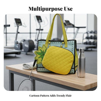 2 Pieces Lightweight Badminton Racket Bag Long-Lasting Racket Shoulder Bag Padded for Women