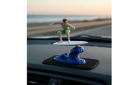 Fun Gift Inertia Swing Surfer Toy Stress Relief Swaying Surfer Car Ornament Surfing Man Dashboard Figure for Office Desk