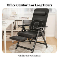Ergonomic Recliner with Footrest Support Office Furniture for Study Room