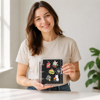 Textile Badge Display Book Easy to Organize Enamel Badge Book Transparent Pages